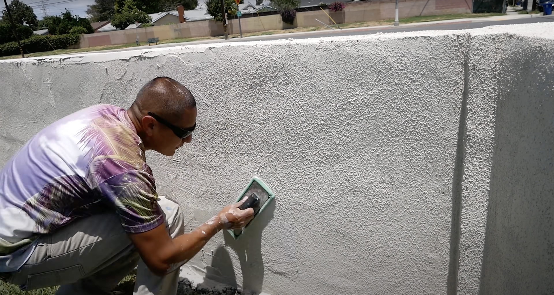 Professional concrete finishing work showing Merrimack Concrete's attention to detail